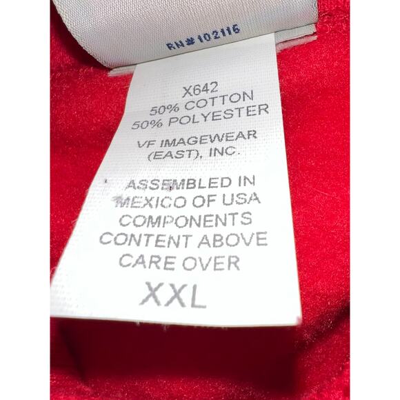 Vintage Cleveland baseball hoodie 2001 Div Champions NWOT Indians - Picture 6 of 7